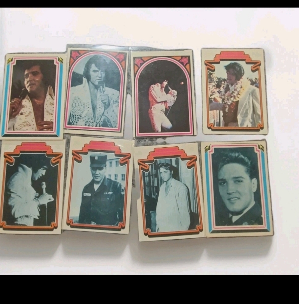 Elvis Presley Trading Cards Donruss/Boxcar, 1978- Set Of 41 In Sleeves